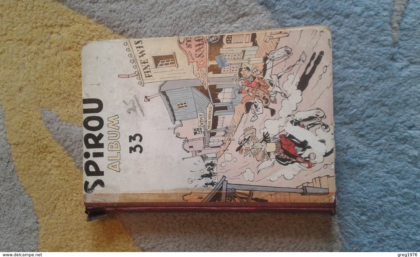 RECUEIL SPIROU NUMERO 33- ETAT CORRECT- 1950 - Spirou Magazine