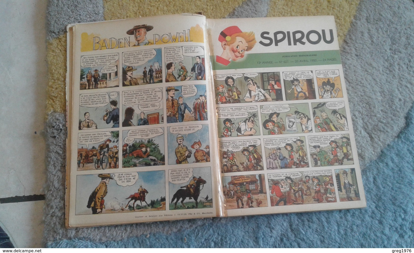 RECUEIL SPIROU NUMERO 33- ETAT CORRECT- 1950 - Spirou Magazine