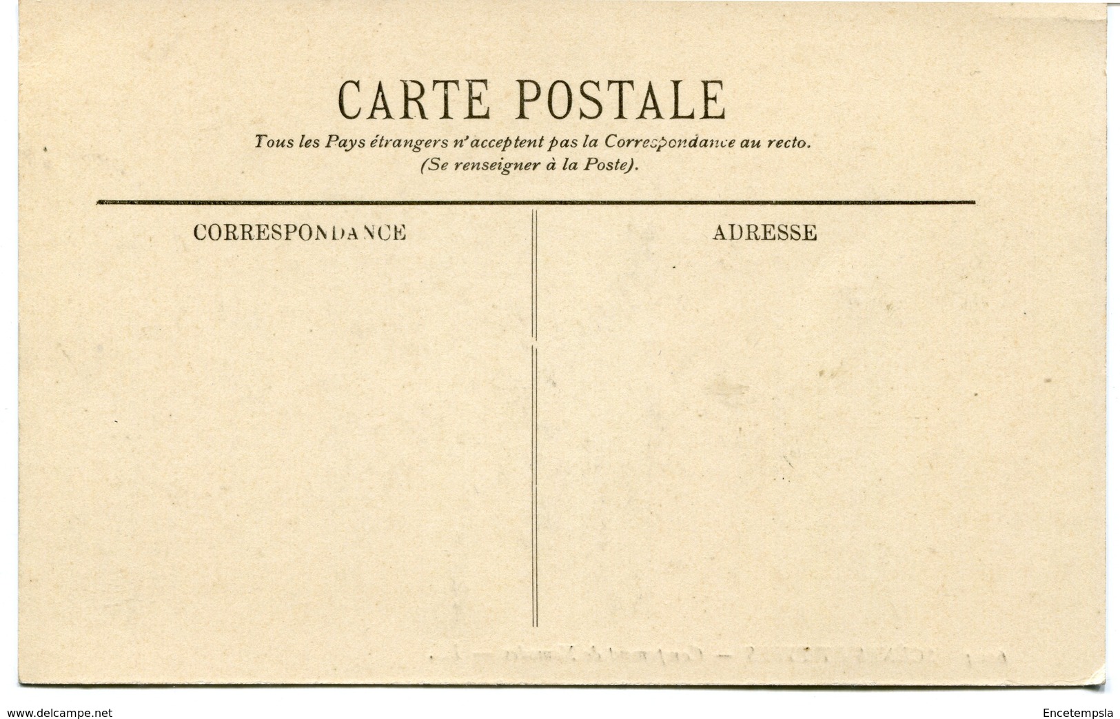 CPA - Carte Postale - Algérie - Campement De Nomade  (CPV804) - Scènes & Types