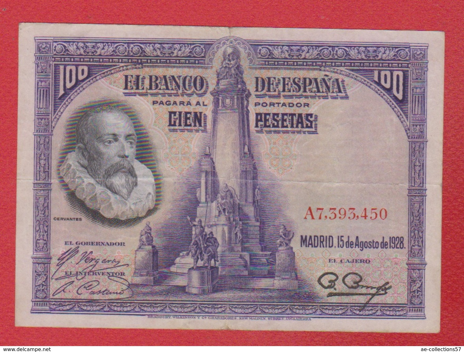 Espagne  / Pick 76  / 100 Pesetas 1928/ TB - 100 Pesetas