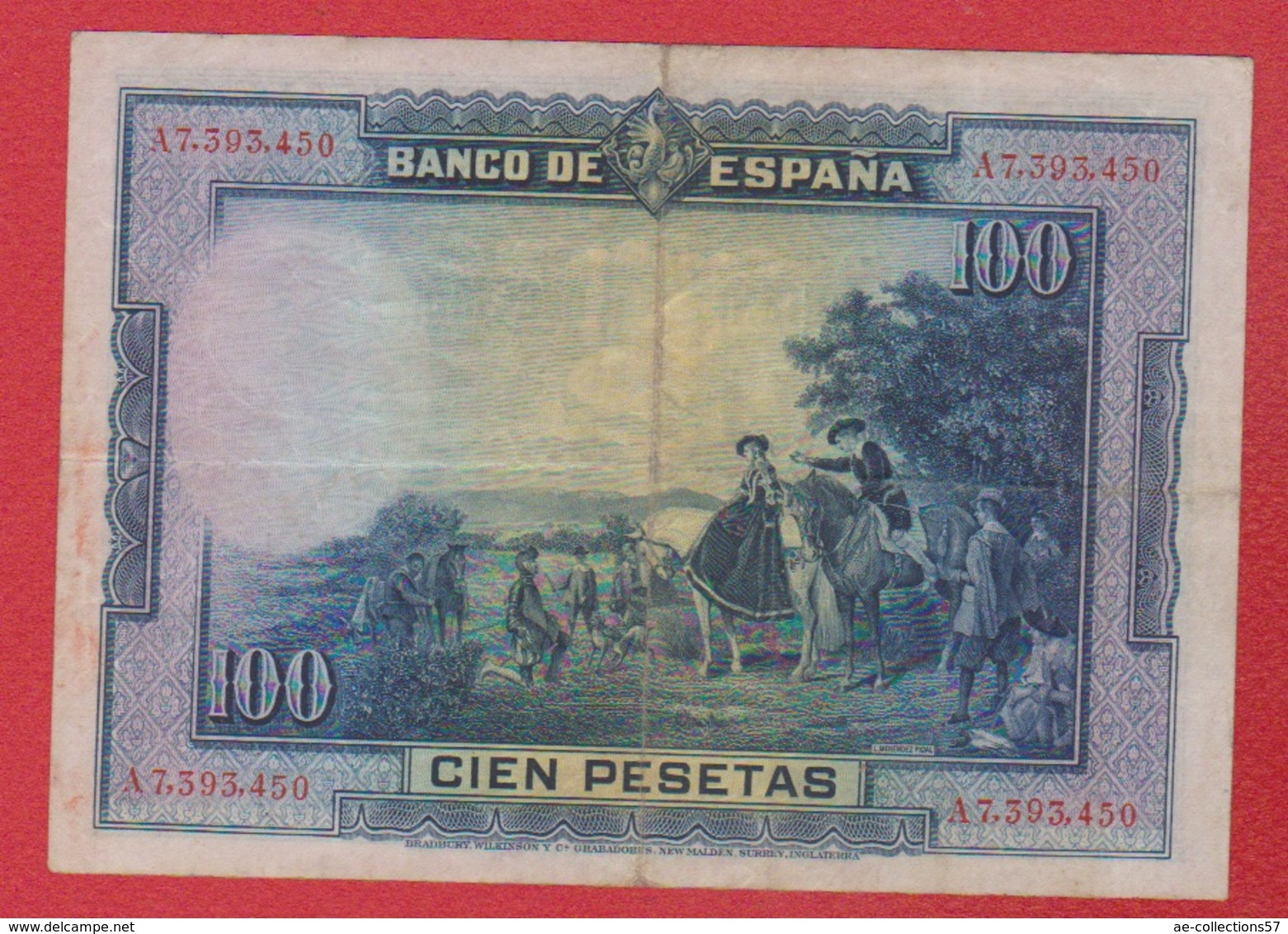 Espagne  / Pick 76  / 100 Pesetas 1928/ TB - 100 Pesetas