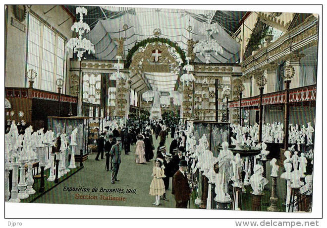 Bruxelles  Exposition 1910  Section Italienne - Weltausstellungen