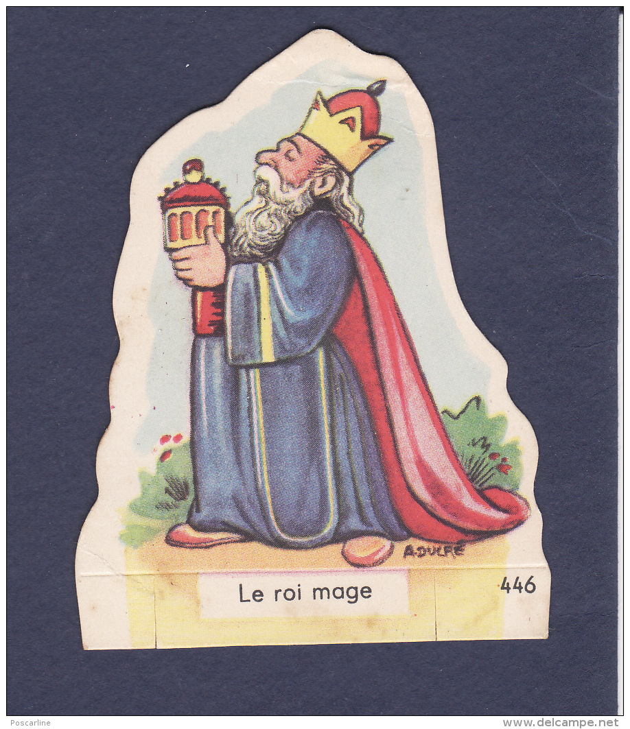 La Vache Sérieuse, Image , Découpis: Le Roi Mage, Signé Ducré - Motif 'Noel'