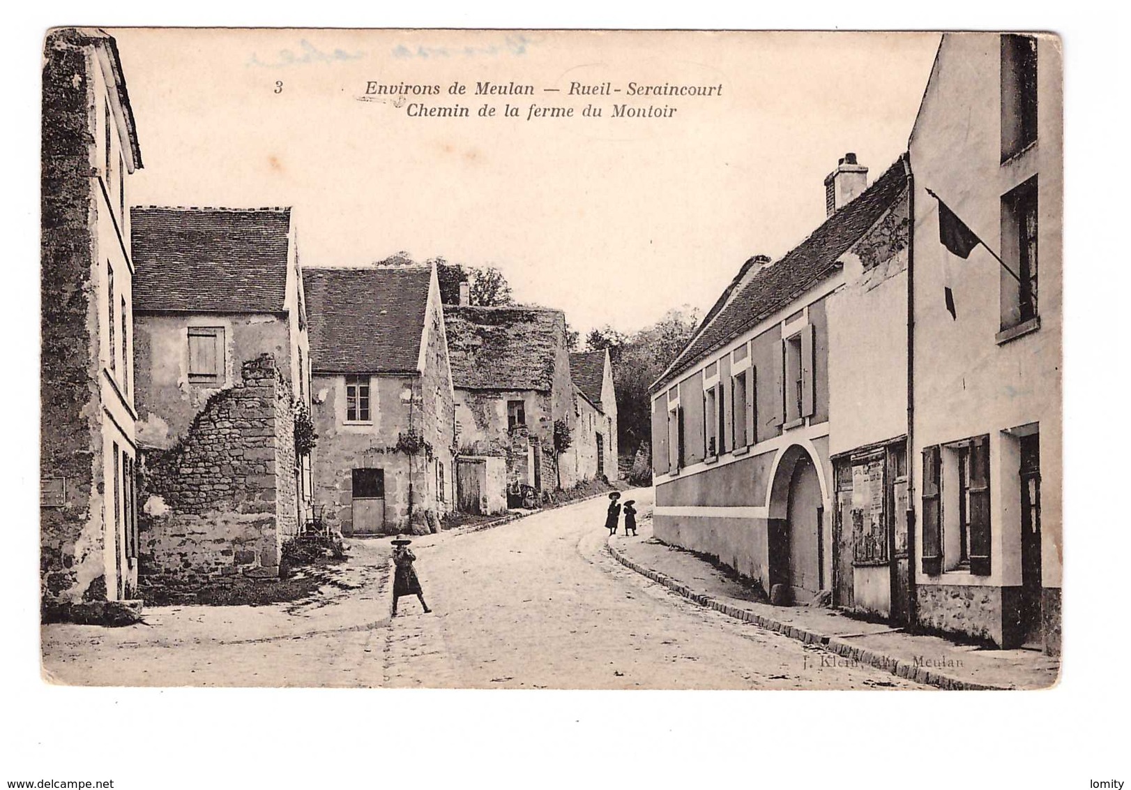 95 Rueil Seraincourt Chemin De La Ferme Du Montoir - Seraincourt