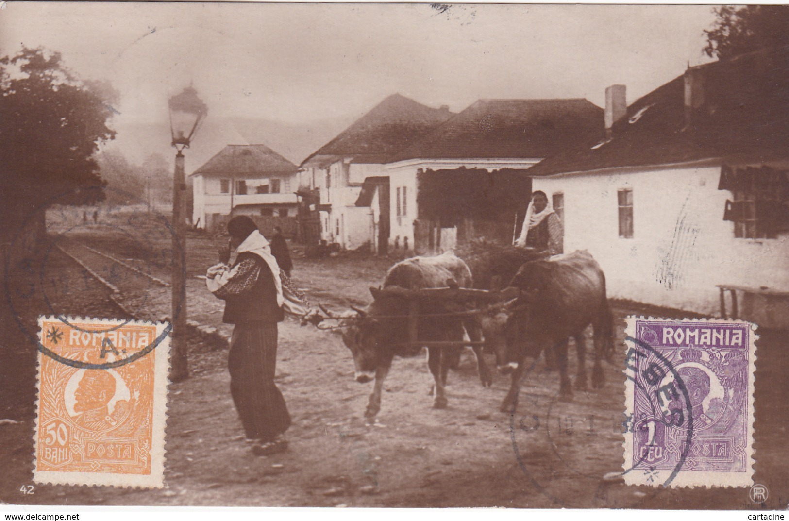 CPA Roumanie /Romania  Envoyée Au Congo Belge - 1923 - Roumanie