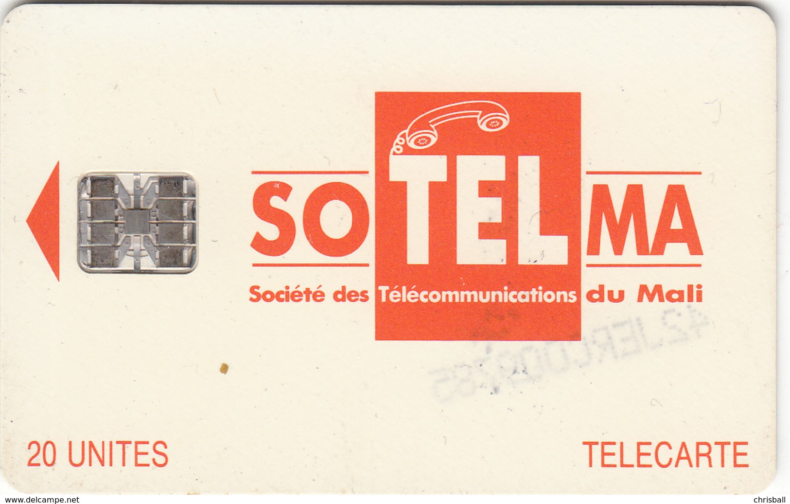 Mali Phonecard - Superb Fine Used 20u ((Schlumberger) - Malí