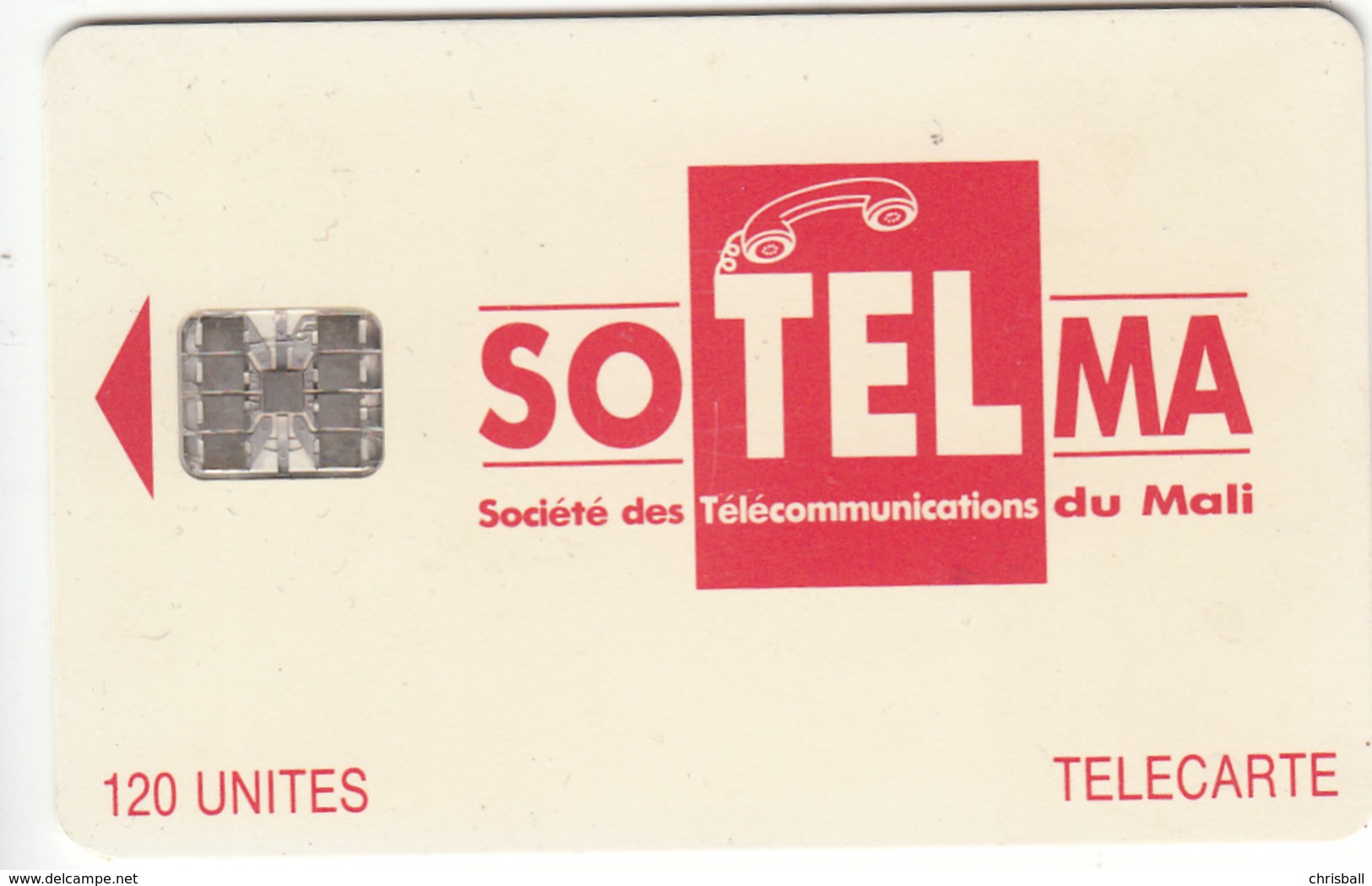 Mali Phonecard - Superb Fine Used 120u ((Schlumberger) - Malí