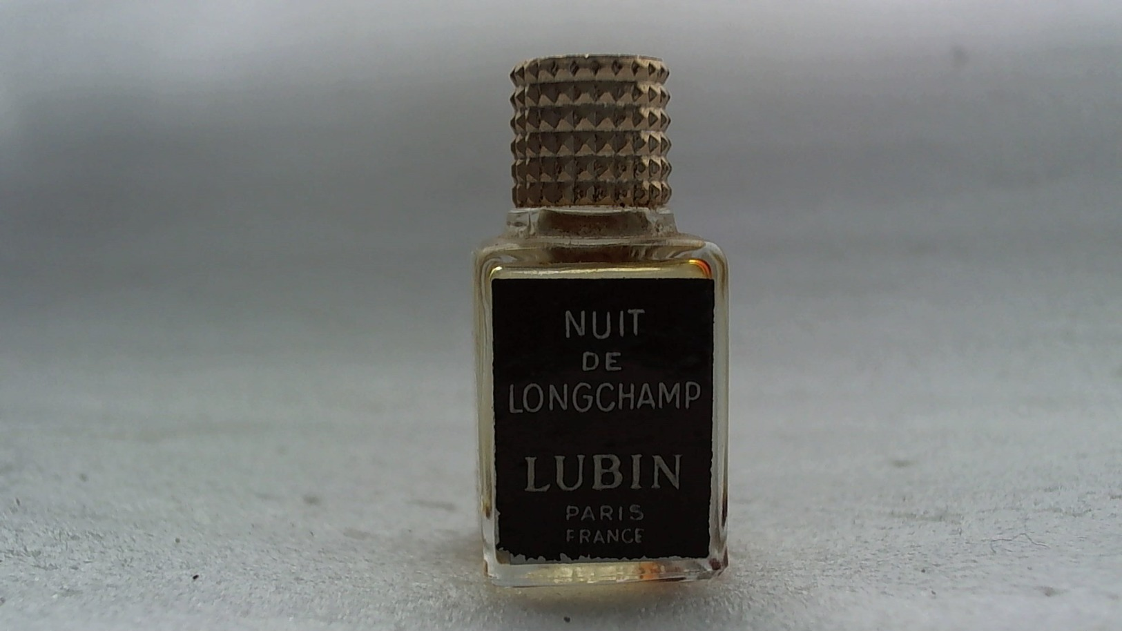 Parfum Lubin : Ancienne Miniature Nuit De Longchamp 2 Ml - Miniatures (sans Boite)