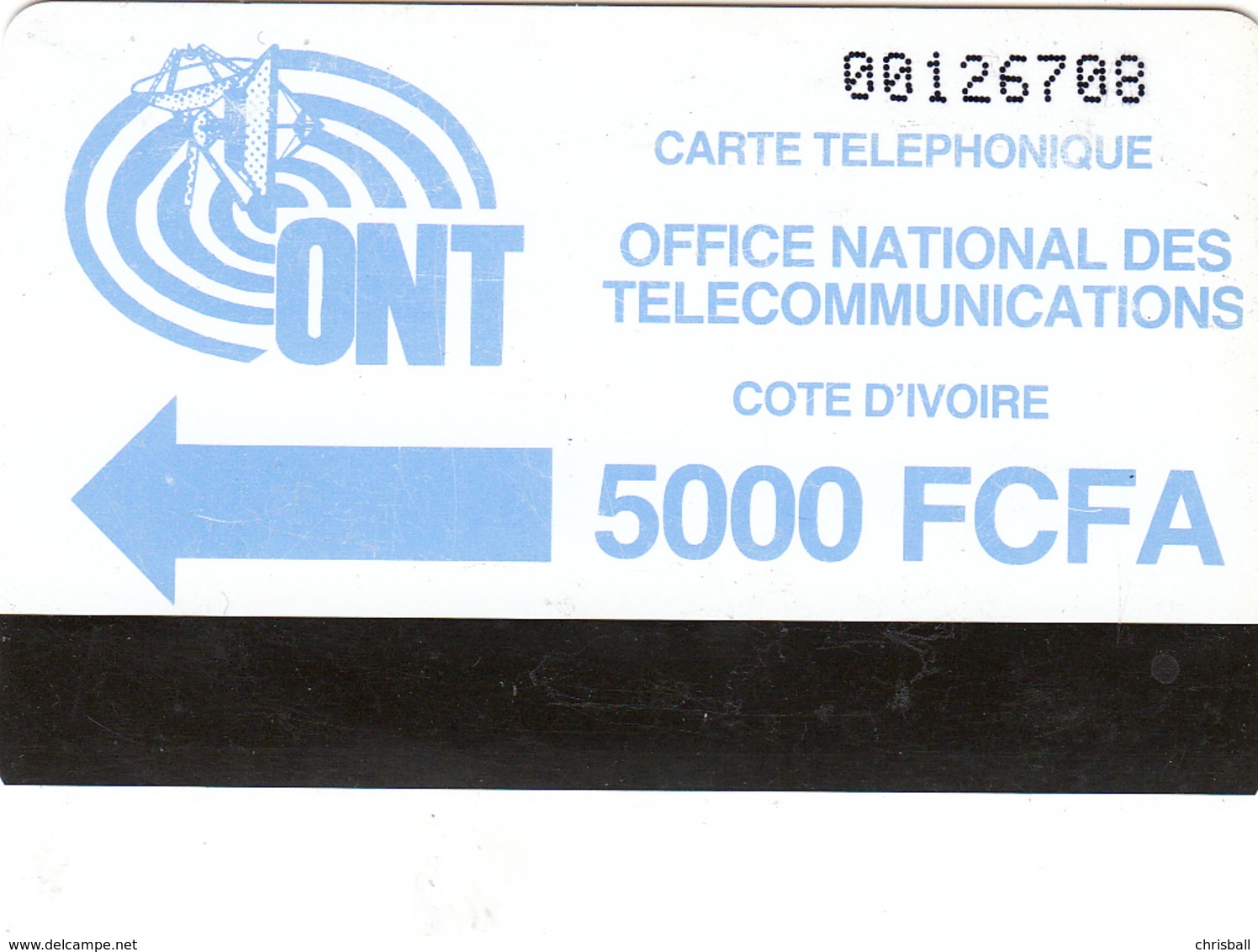 Ivory Coast - Cote D'Ivoire - Superb Fine Used Phonecard - Ivory Coast