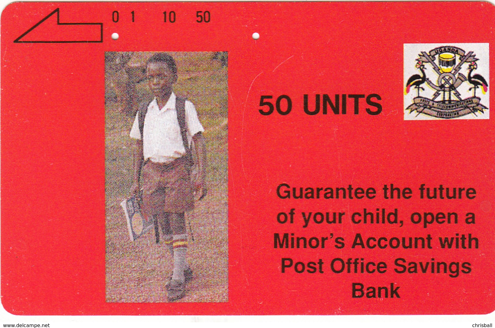 Uganda - Superb Fine Used Phonecard - Ouganda