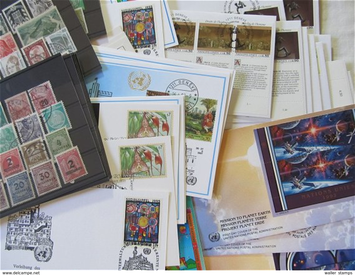 Lot With World Stamps