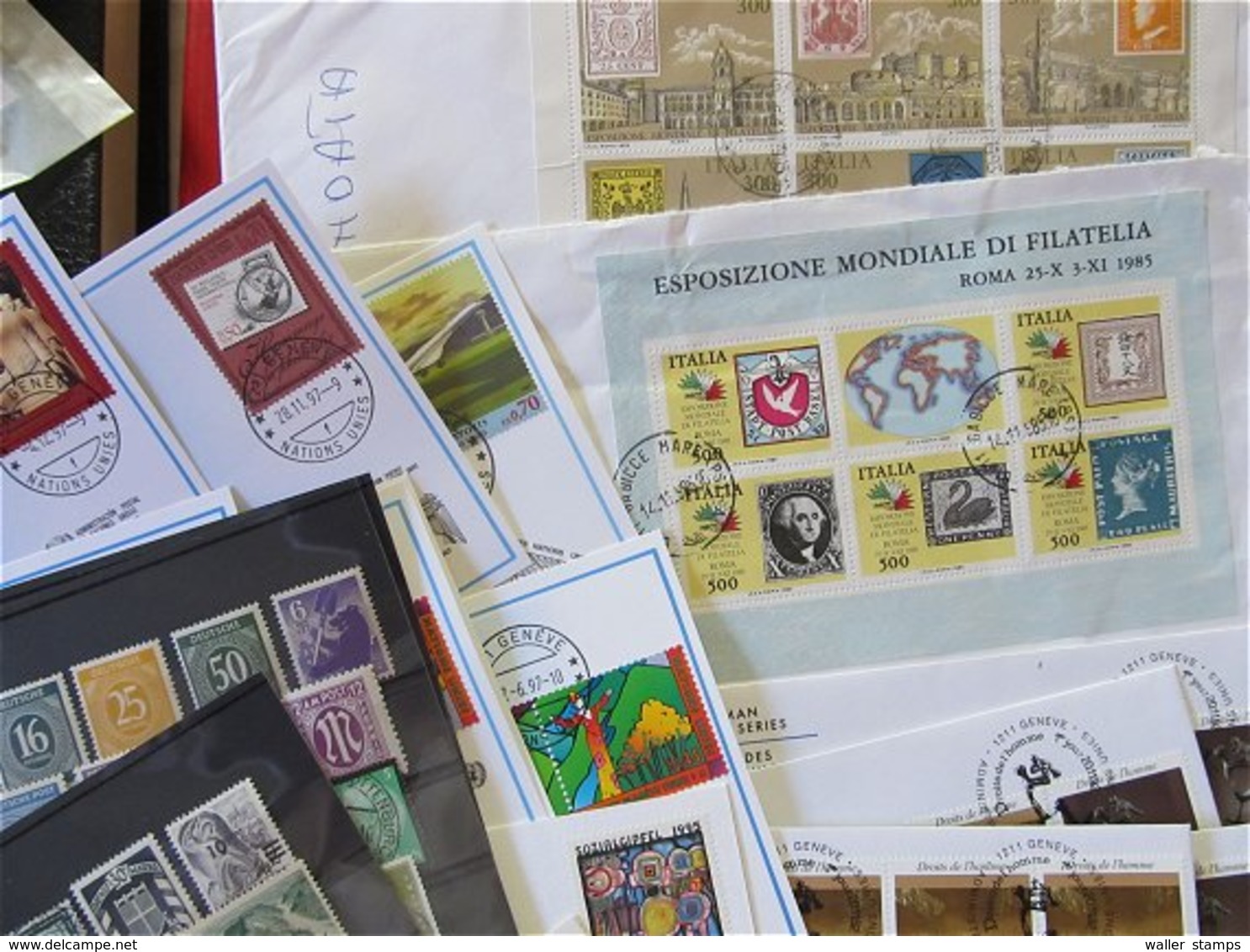 Lot With World Stamps