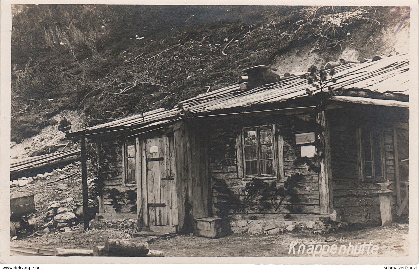 AK Knappenhütte Hütte Gasthof Stempel A Neustift Medraz Kampl Pfurtschell Stubaital Tirol Österreich Austria Autriche - Neustift Im Stubaital