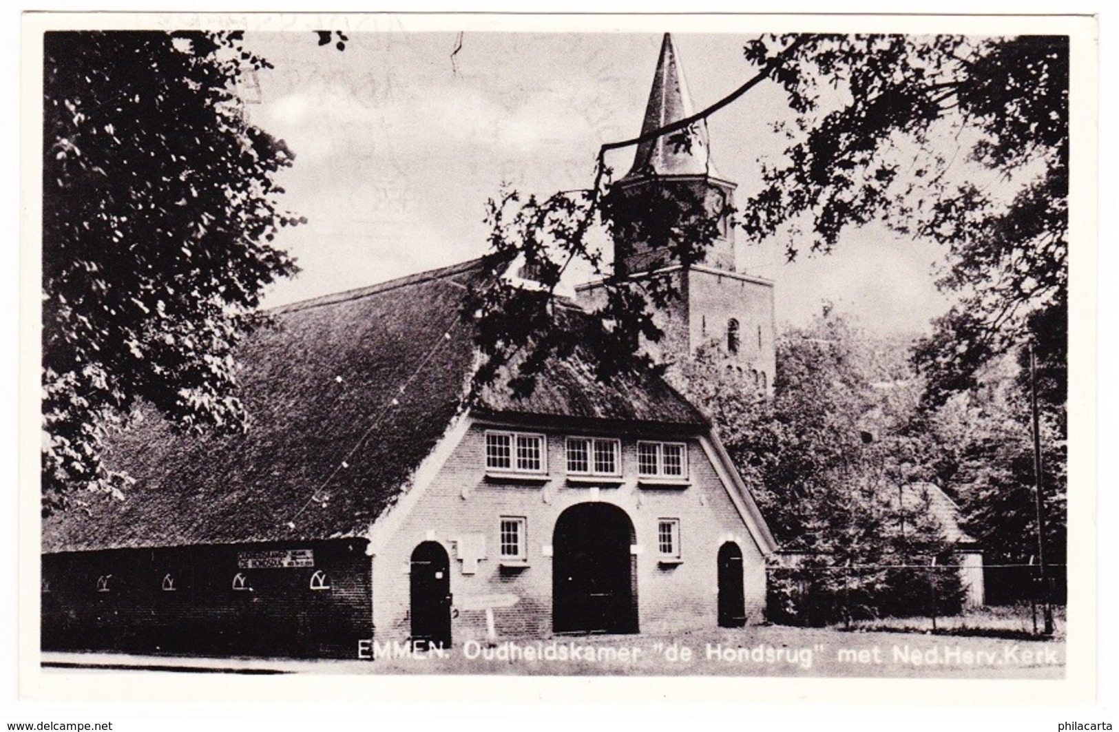 Emmen - Oudheidskamer De Hondsrug En Herv Kerk - 1958 - Emmen