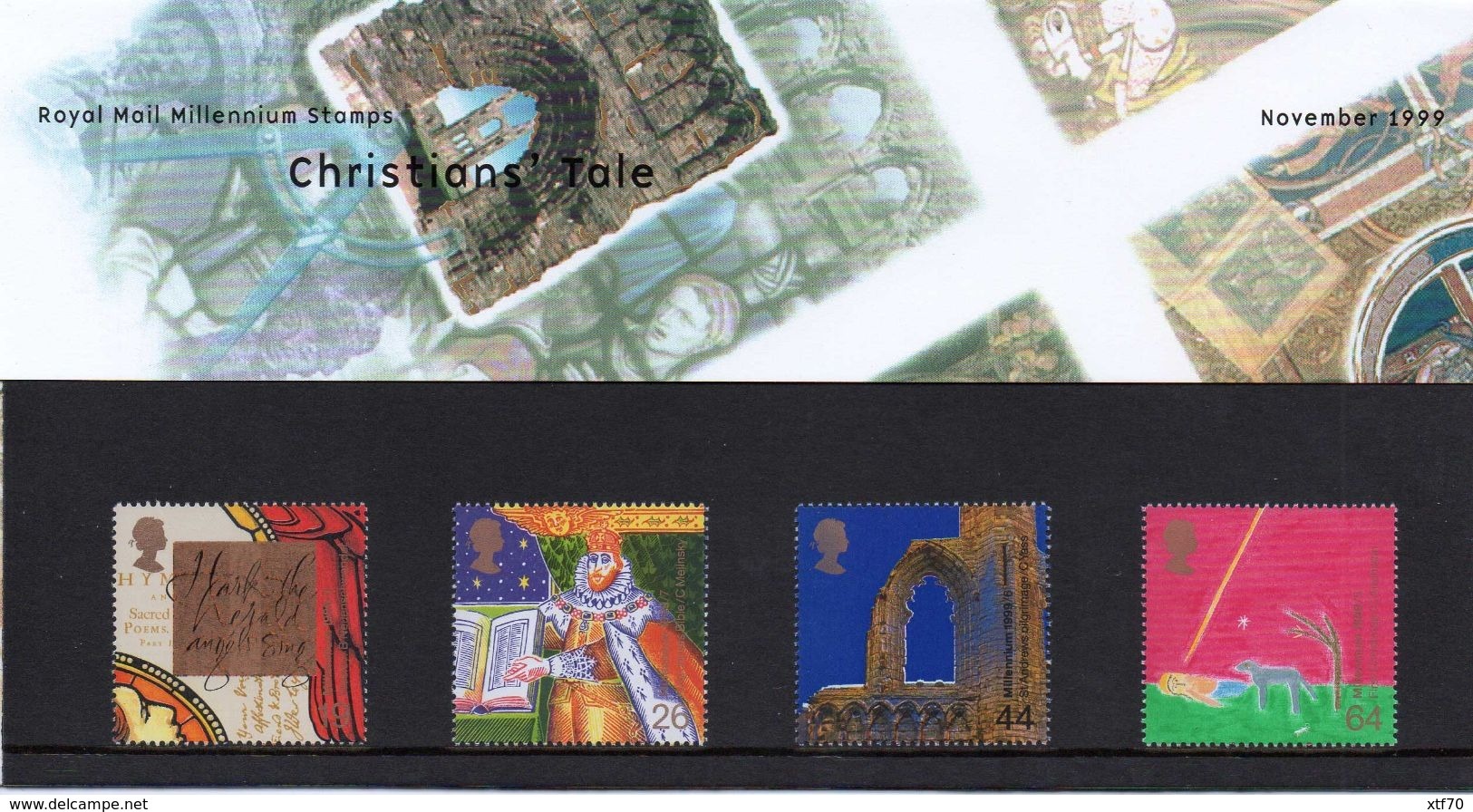 GREAT BRITAIN 1999 The Christians' Tale Presentation Pack - Presentation Packs