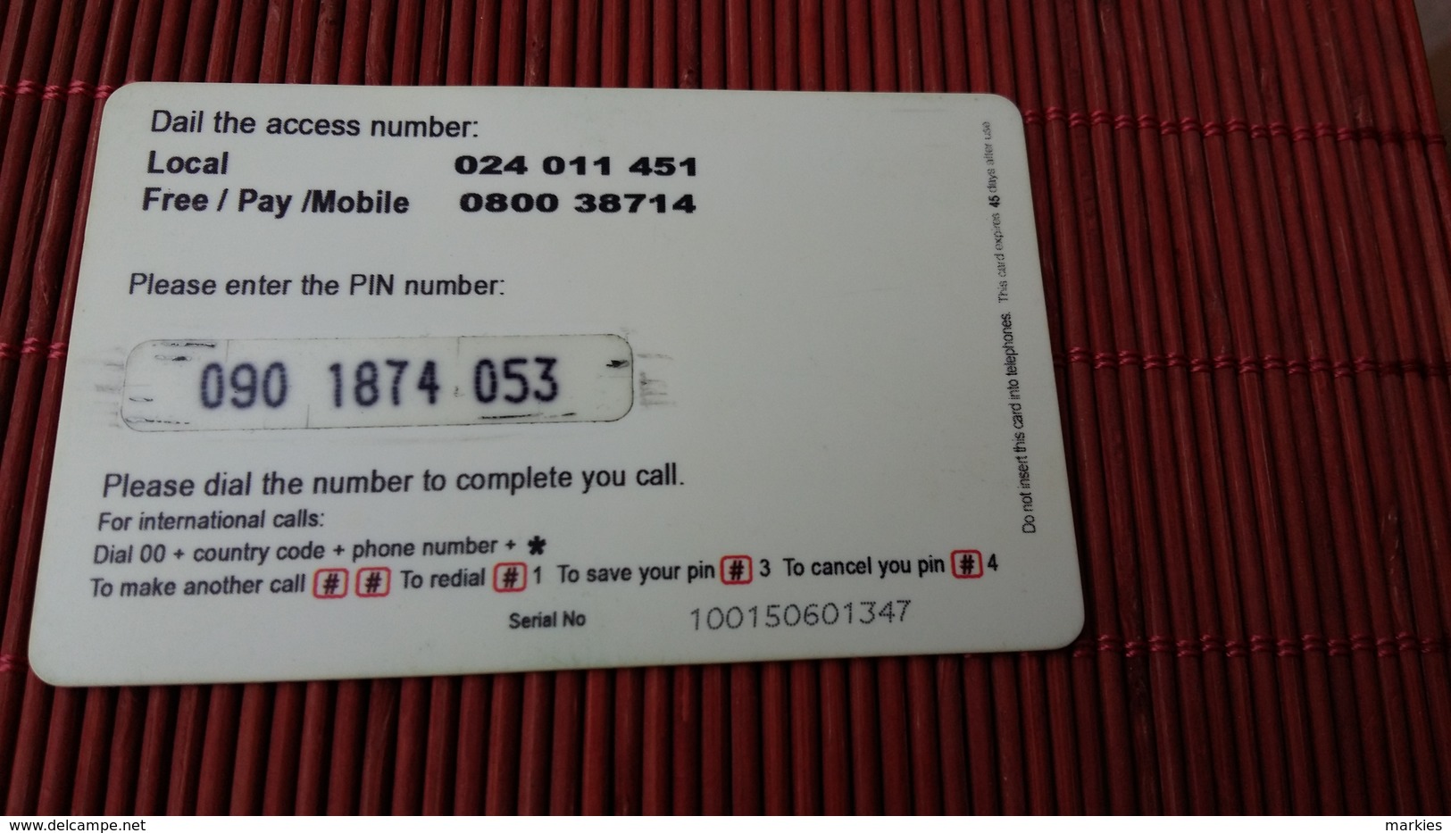 Prepaidcard Belgium Visa  2 Photo's Used Rare - [2] Prepaid & Refill Cards