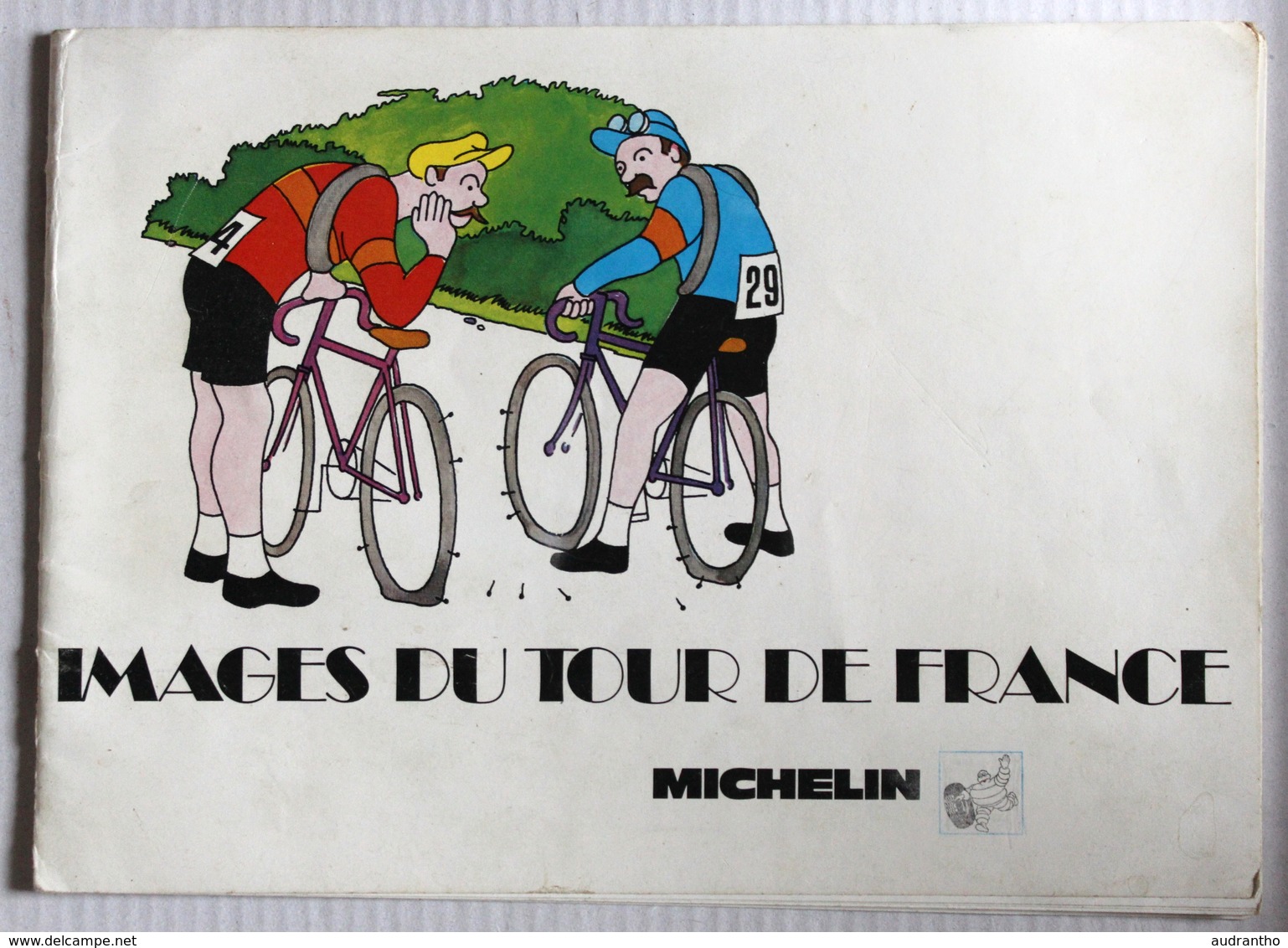 Document Publicitaire Michelin Images Du Tour De France Bibendum De 1903 à 1973 Cyclisme Vélo - Cycling