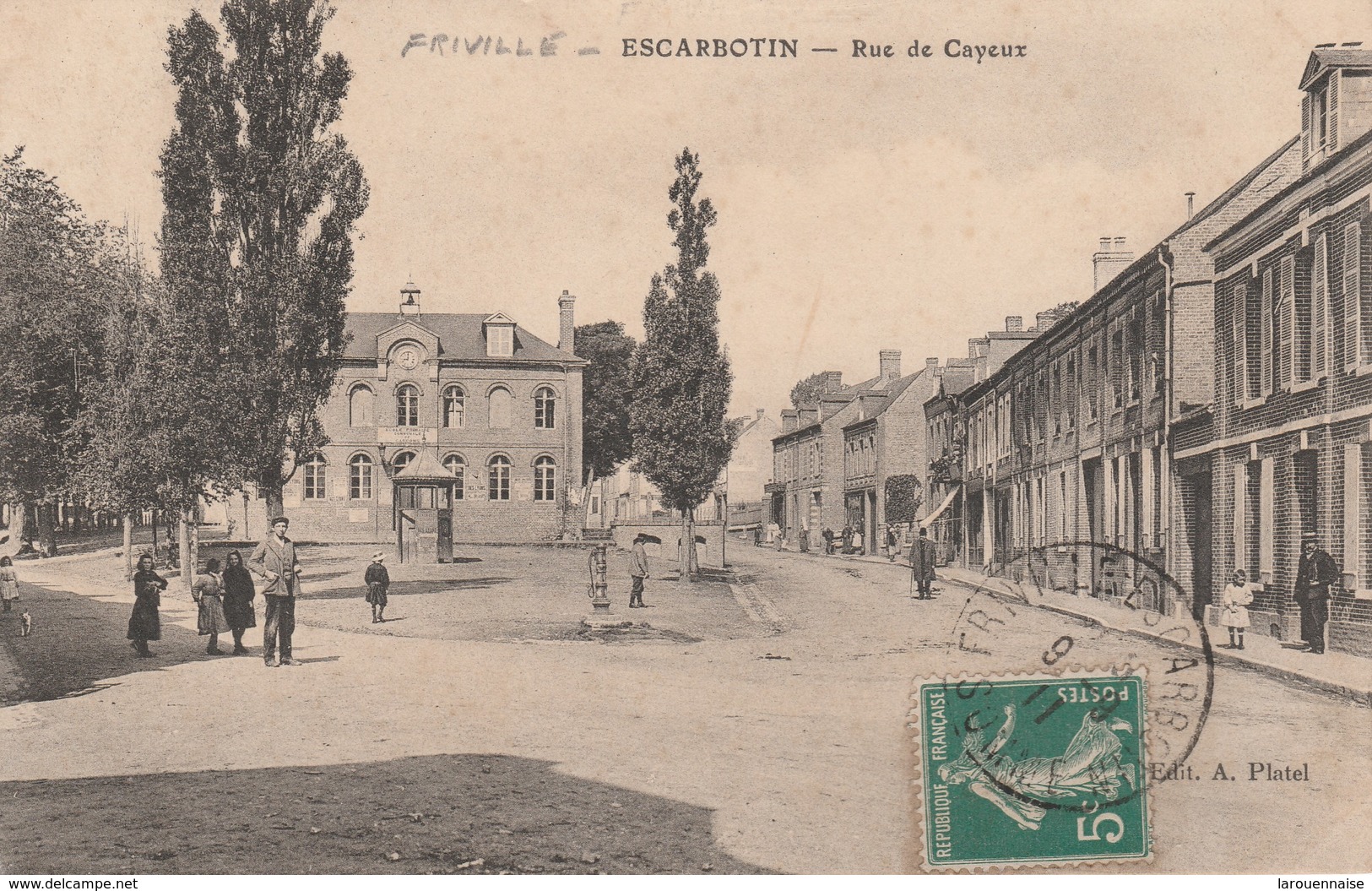 80 - FRIVILLE ESCARBOTIN - Rue De Cayeux - Friville Escarbotin