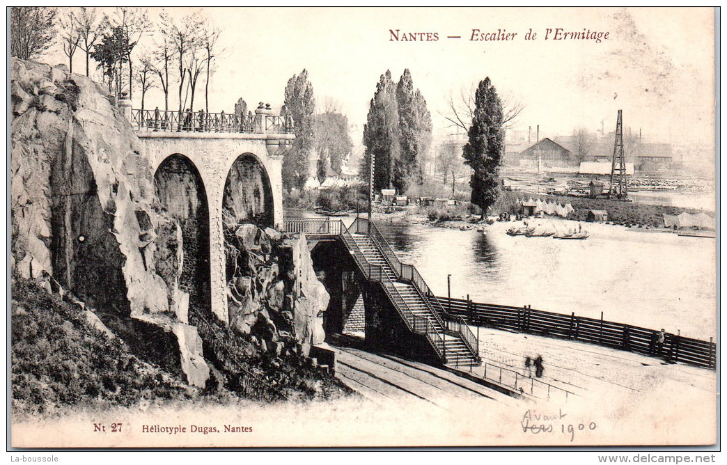 44 NANTES - Escalier De L'ermitage - Nantes