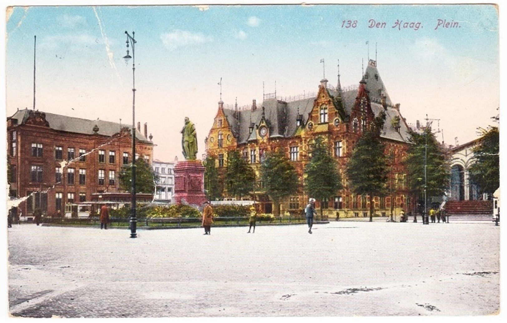 Den Haag - Plein - 1930 / Slechte Kwaliteit - Den Haag ('s-Gravenhage)