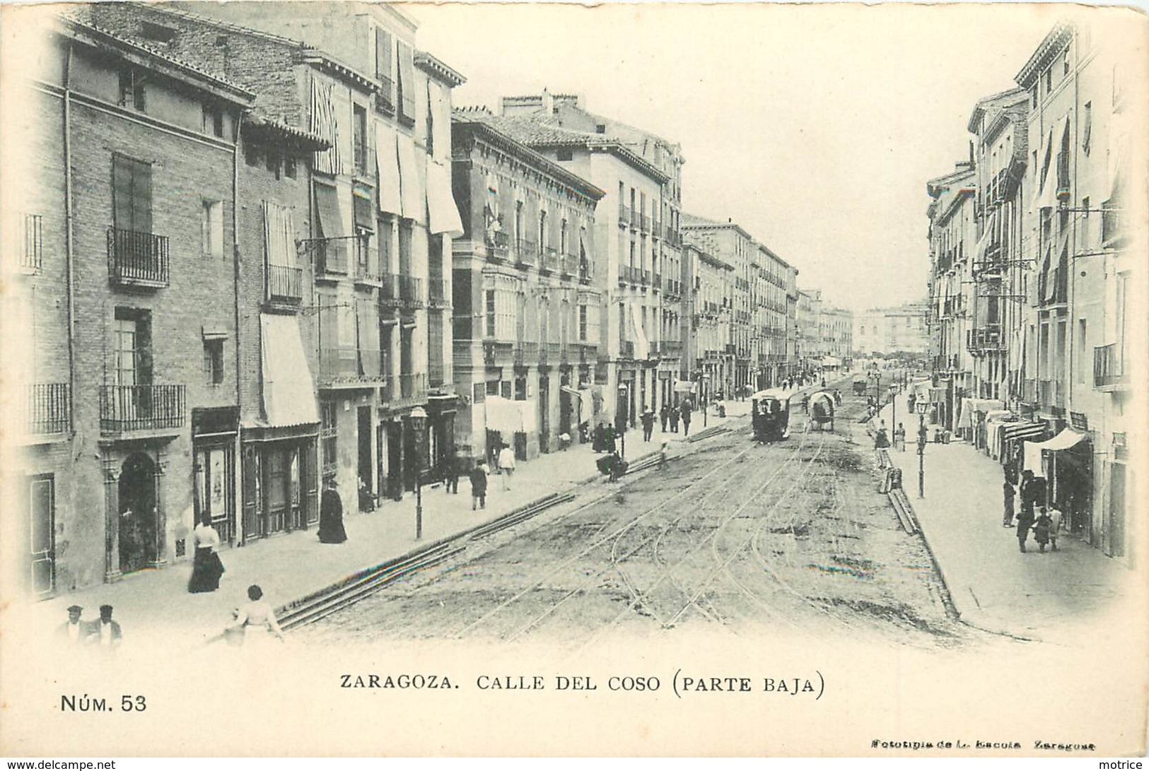 ZARAGOZA - Calle Del Coso (parte Baja). - Zaragoza