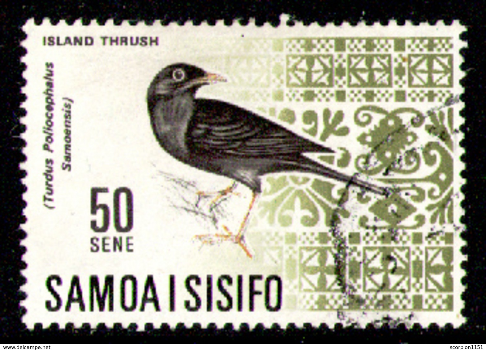 SAMOA 1967 - From Set Used - Samoa