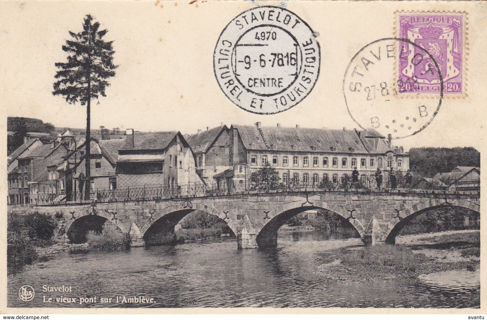 STAVELOT / LIEGE / LE VIEUX PONT SUR L AMBLEVE - Stavelot