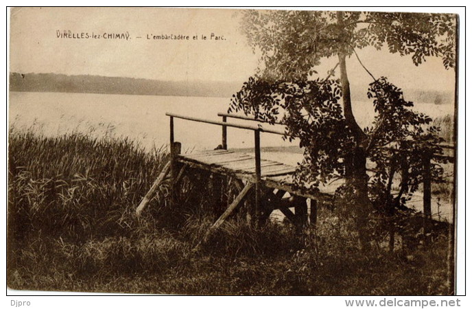 Virelles  Lez Chimay   L'embarcadere Et Le Parc - Chimay