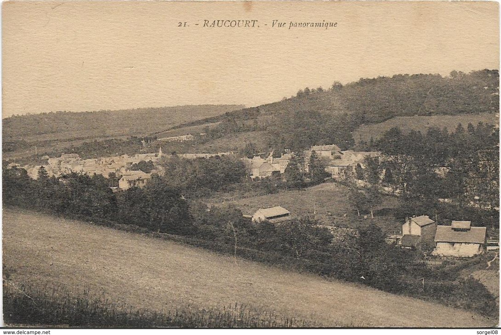 Ardennes 08 RAUCOURT Vue Panoramique ...ab - Autres & Non Classés