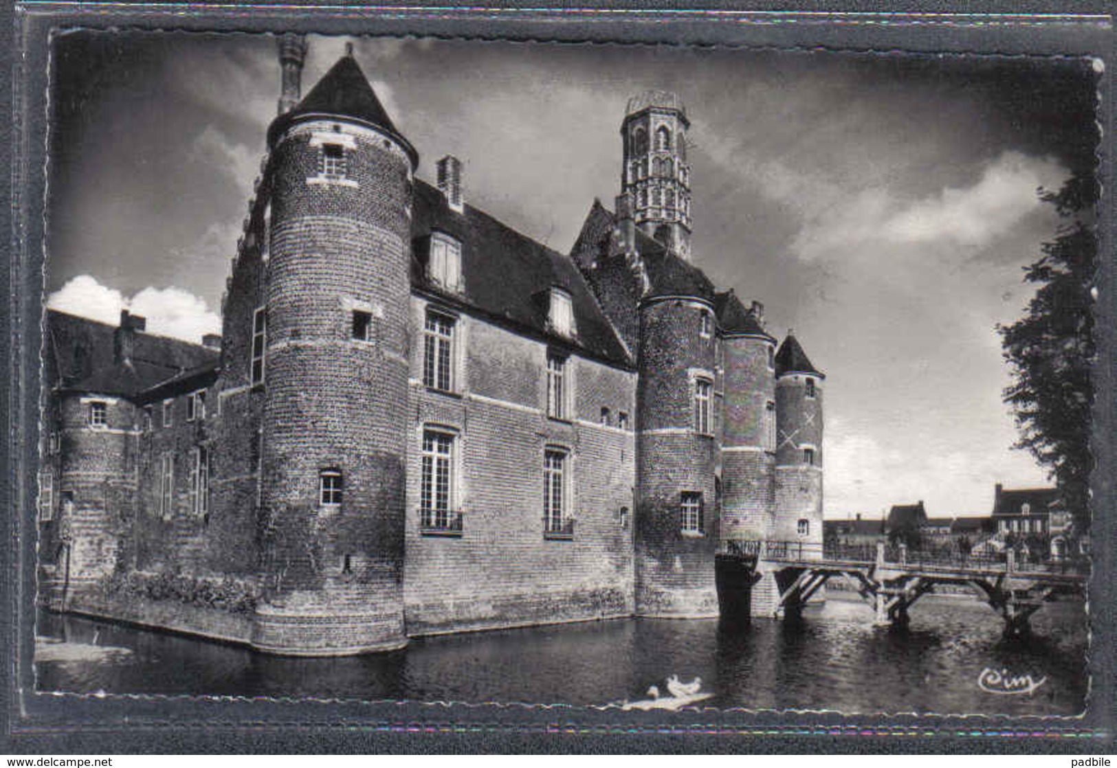 Carte Postale 59. Wormhout  Chateau D'Esquelbecq   Trés Beau Plan - Autres & Non Classés