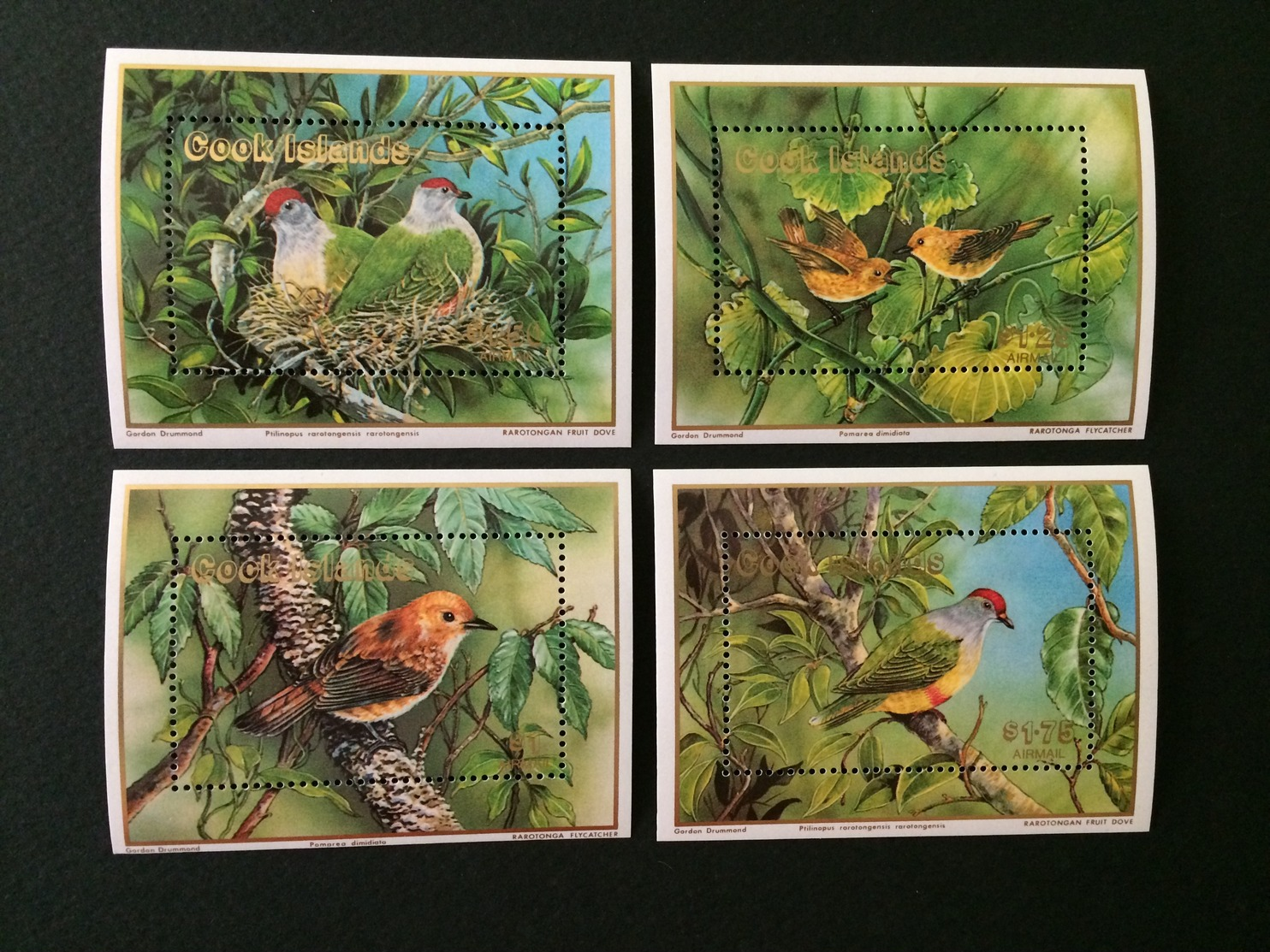 Cook Islands 1989; Fauna Birds Vogel MNH** Low Start! - Cook Islands