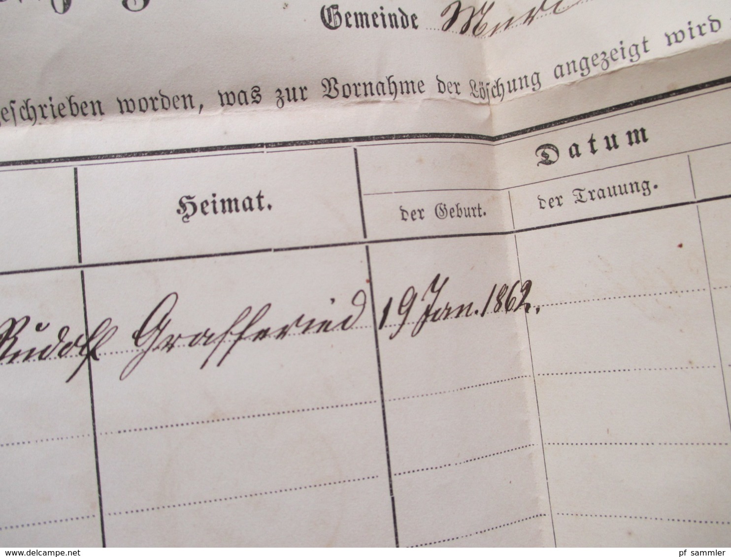 Schweiz 1882 Dienstpost Bern / Muri B/Bern. Enschreibungsanzeige. Interessantes Dokument!