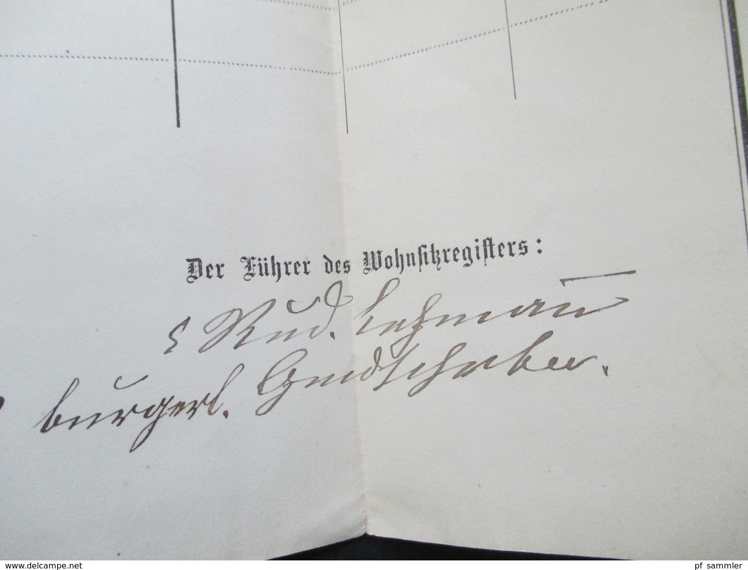 Schweiz 1882 Dienstpost Bern / Muri B/Bern. Enschreibungsanzeige. Interessantes Dokument!