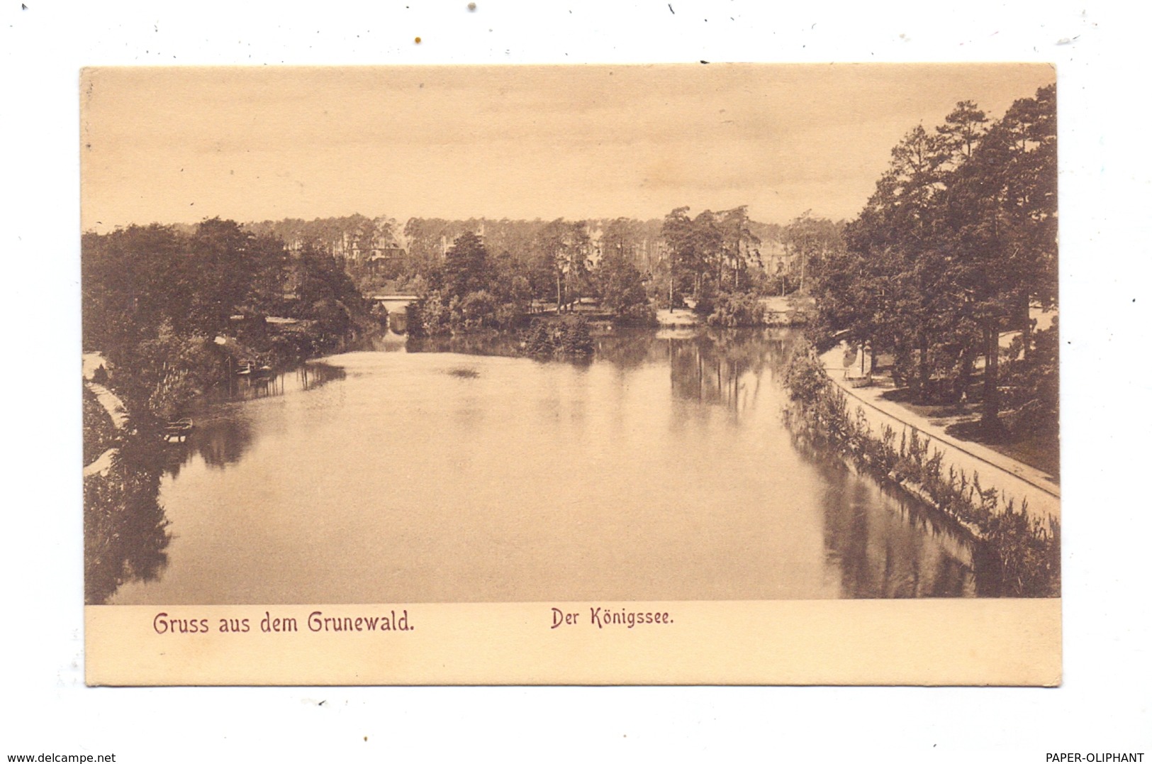 1000 BERLIN - GRUNEWALD, Am Königsee - Grunewald