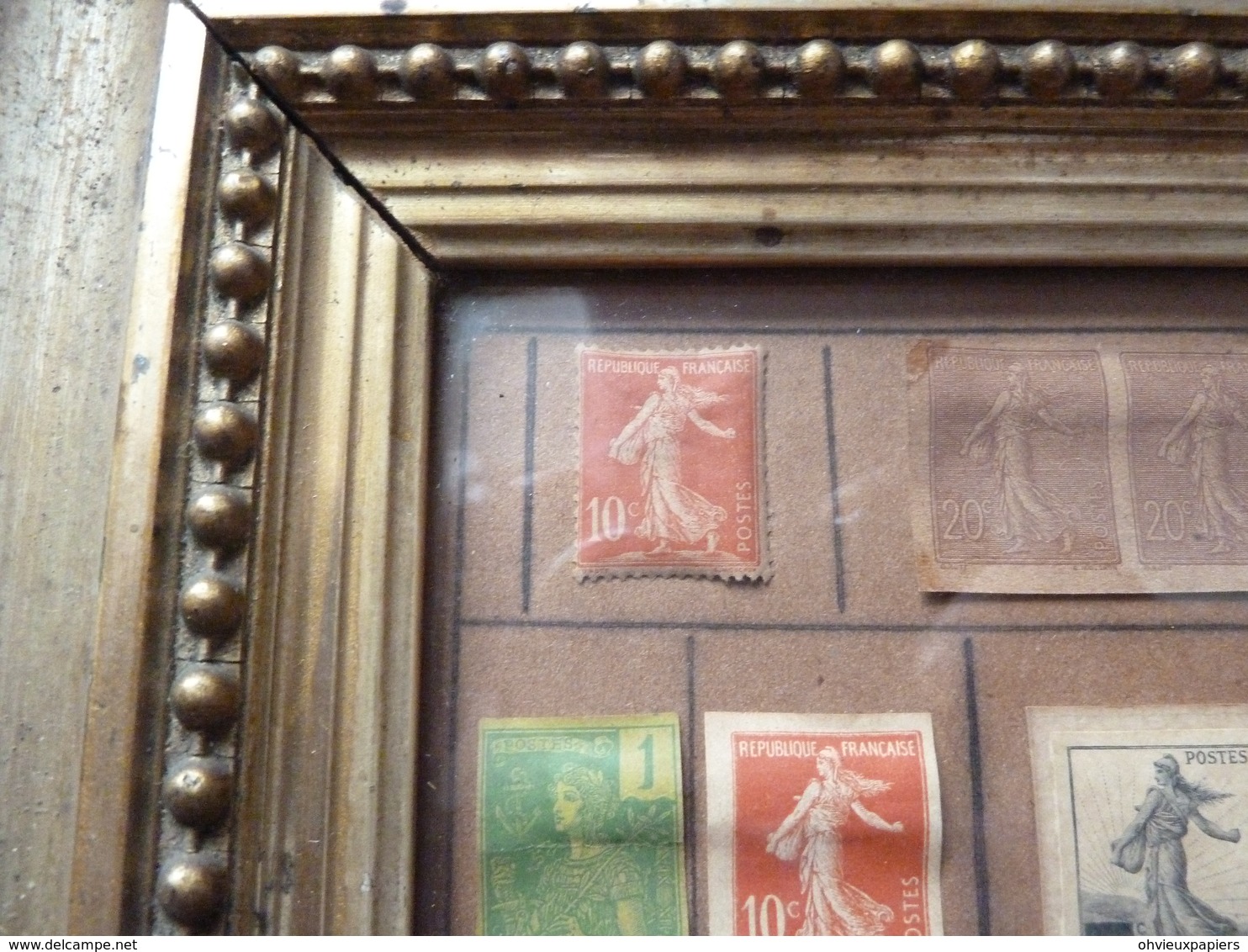 18 timbres essais du timbre poste  LA SEMEUSE  par  OSCAR ROTY et LOUIS EUGENE MOUCHON  vers 1900