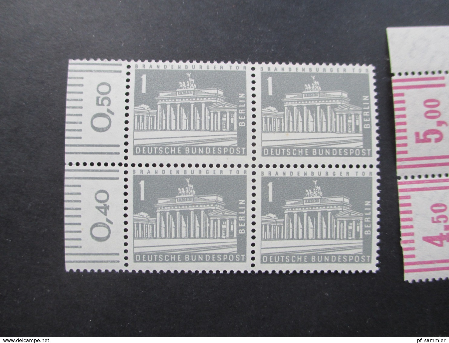 Berlin 1956 Freimarken Berliner Stadtbilder Einheiten / Bogenränder Usw. Hoher Katalogwert! ** / Postfrisch!! - Unused Stamps