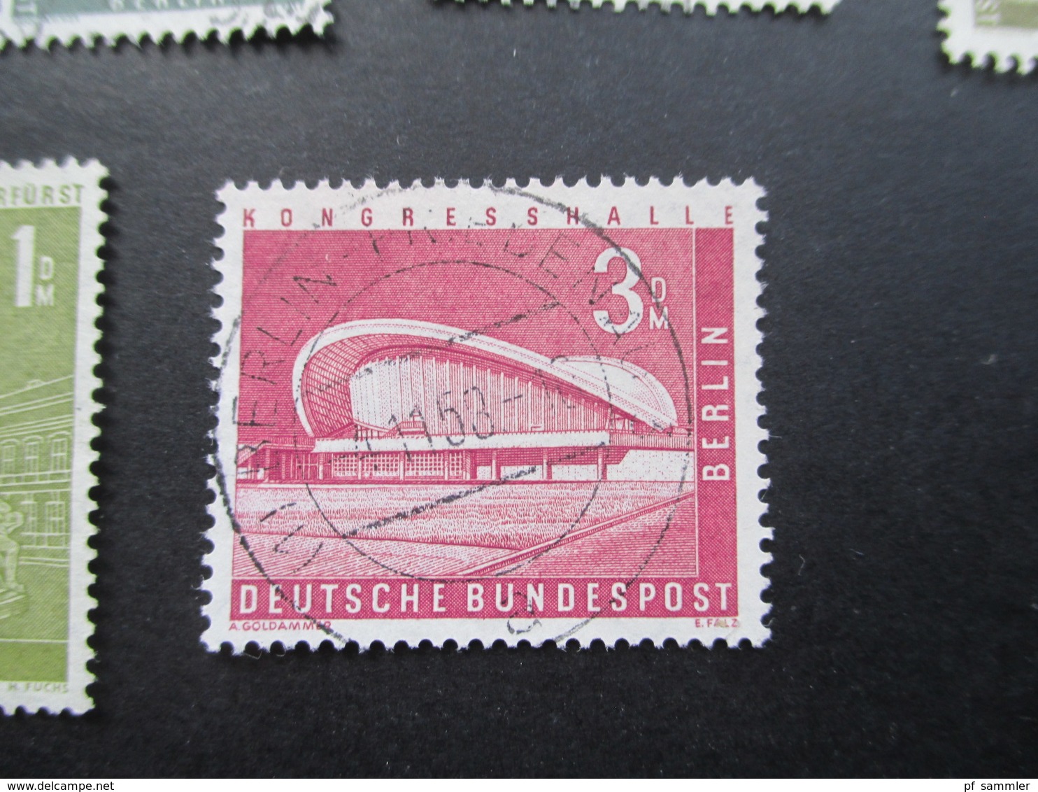 Berlin 1956 Freimarken Berliner Stadtbilder Gestempelter Satz! Katalogwert 55€ - Used Stamps