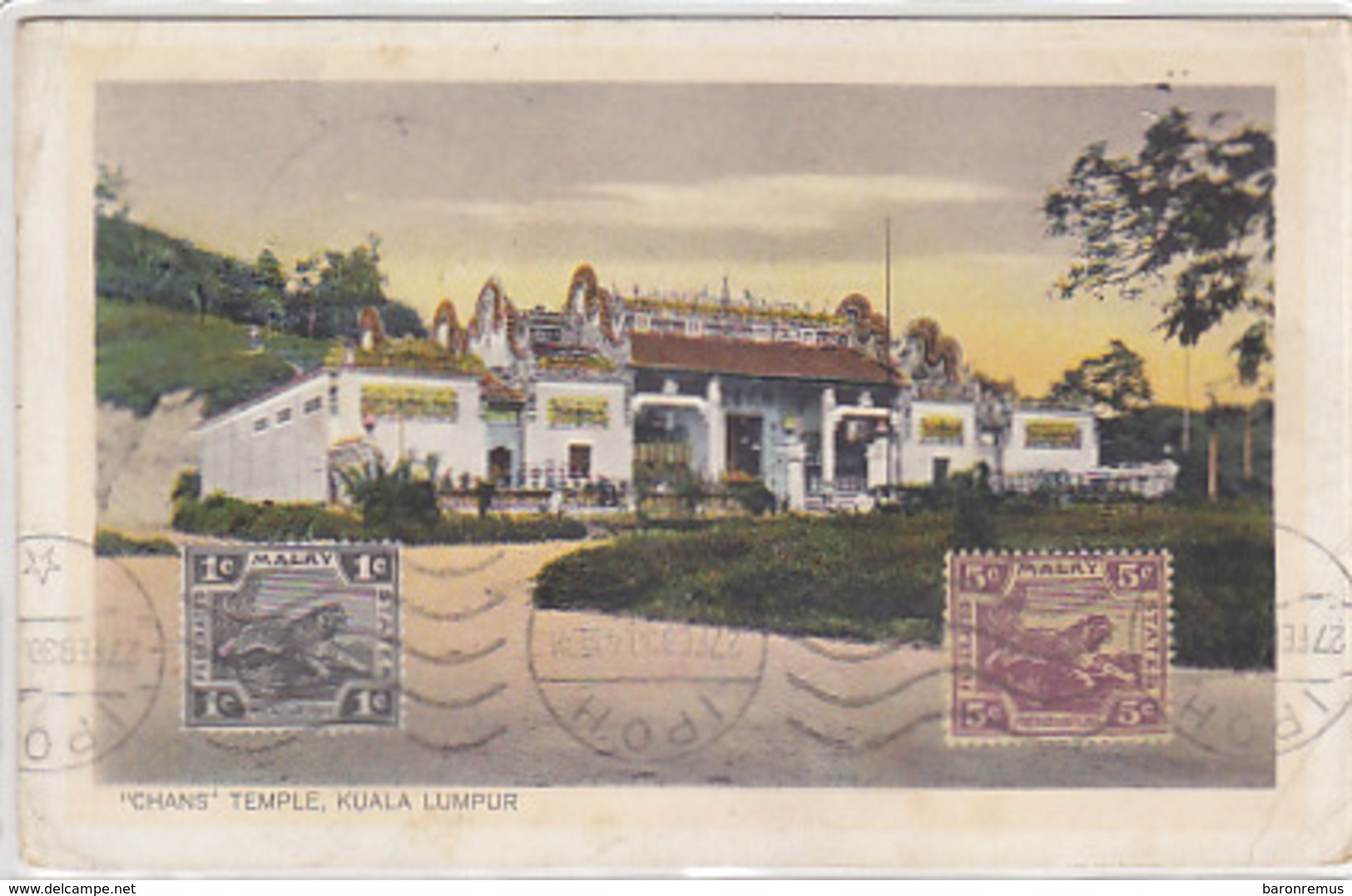 Kuala Lumpur "Chans" Temple - 1930    (180315) - Malasia