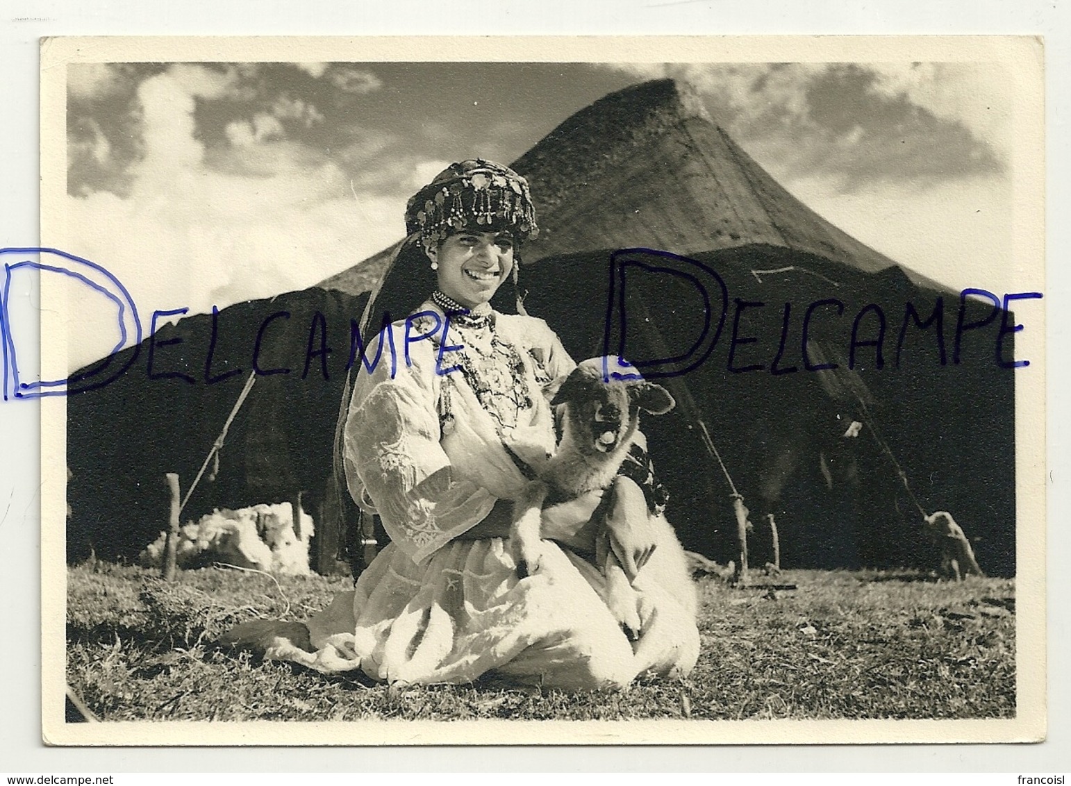 Le Maroc Artistique. Jeune Fille Berbère. Agneau. Photos éditions . G. Gillet - Andere & Zonder Classificatie