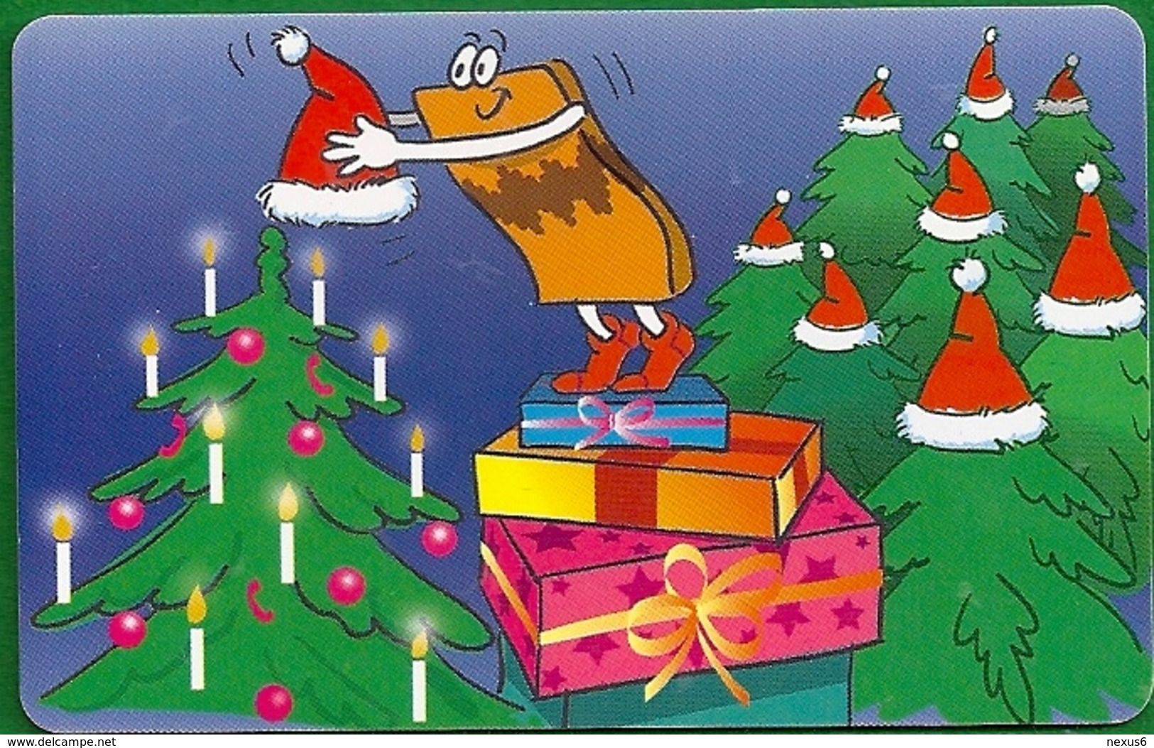 Germany - Die Lustigen Prepaid-Karten 6 - Christmas - M 03-10.2002 - 68.000ex, Used - M-Serie : Merchandising