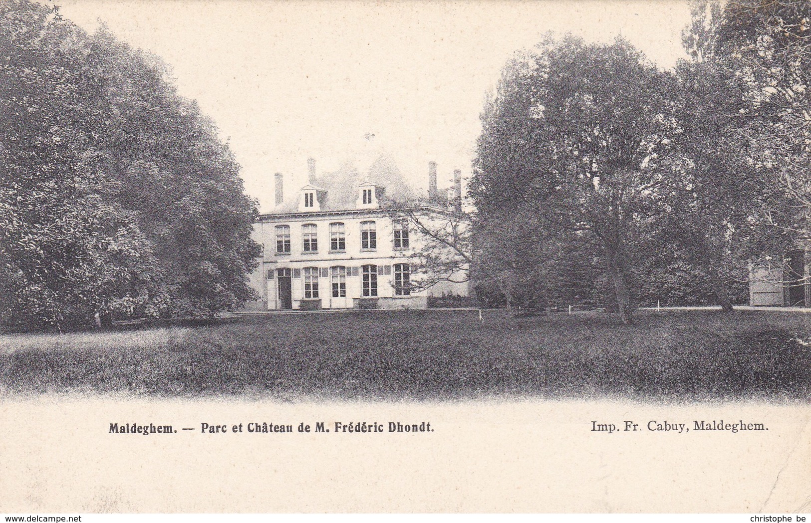 Maldegem, Maldeghem, Parc Et Château De M Frédéric Dhondt (pk45064) - Maldegem