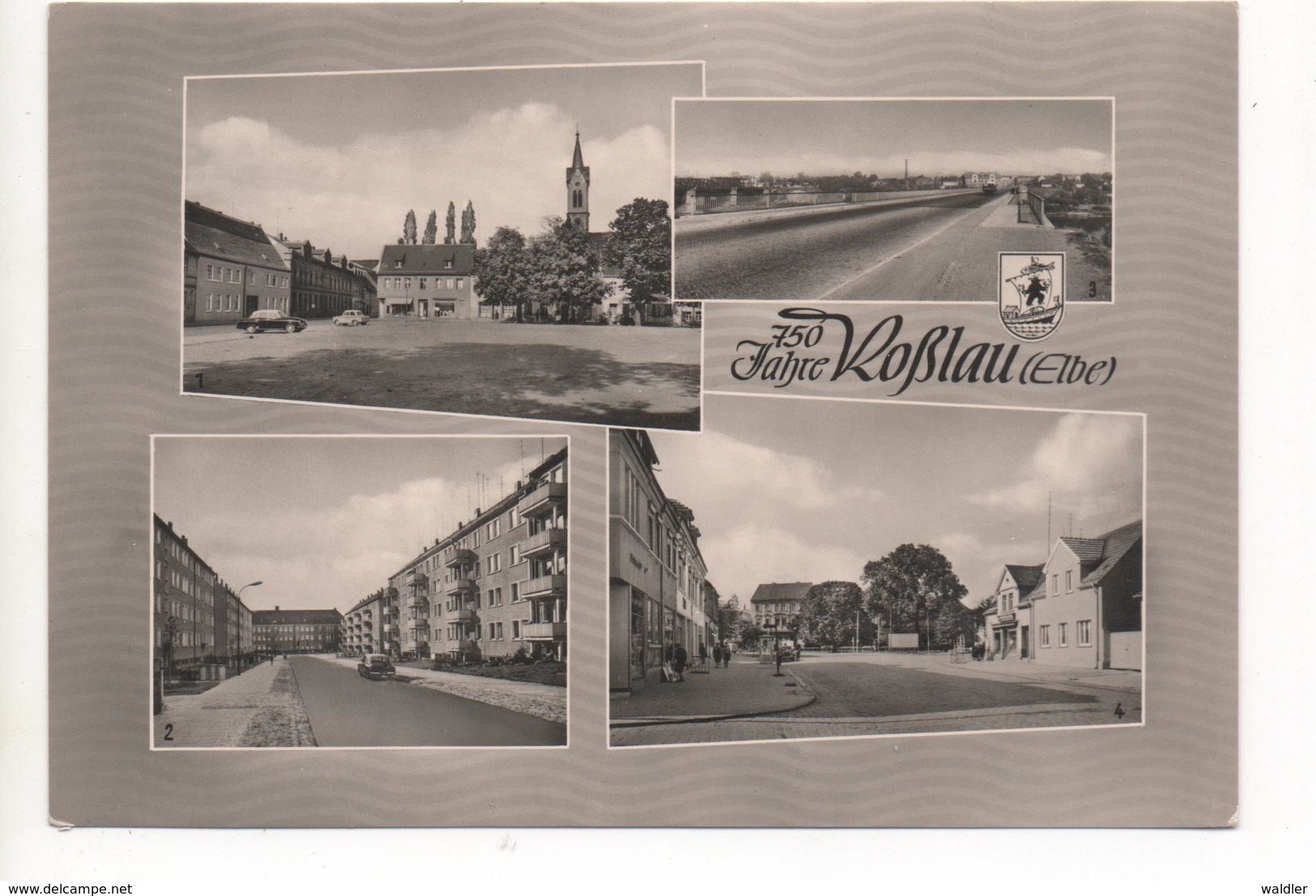 4530  750 JAHRE ROßLAU / ELBE   1965 - Rosslau