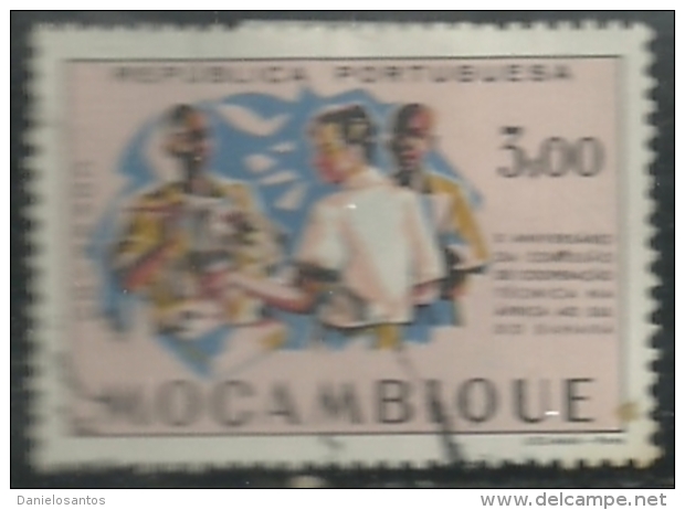 Mozambique Moçambique 1960  10th Anniv Commission For Technical Co-operation Africa South Of The Sahara CCTA Canc - Other & Unclassified