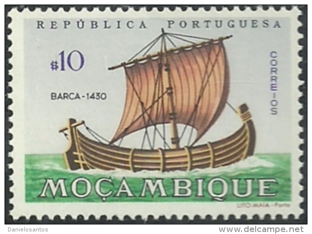 Mozambique Moçambique 1963 Development Of Sailing Ships - Caravel 1436 MNH - Other (Sea)