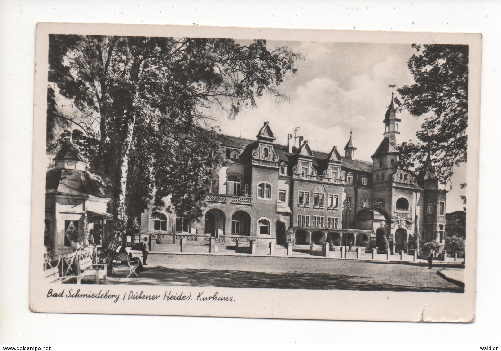 4603  BAD SCHMIEDEBERG (DÜBENER HEIDE), KURHAUS    1952 - Bad Schmiedeberg