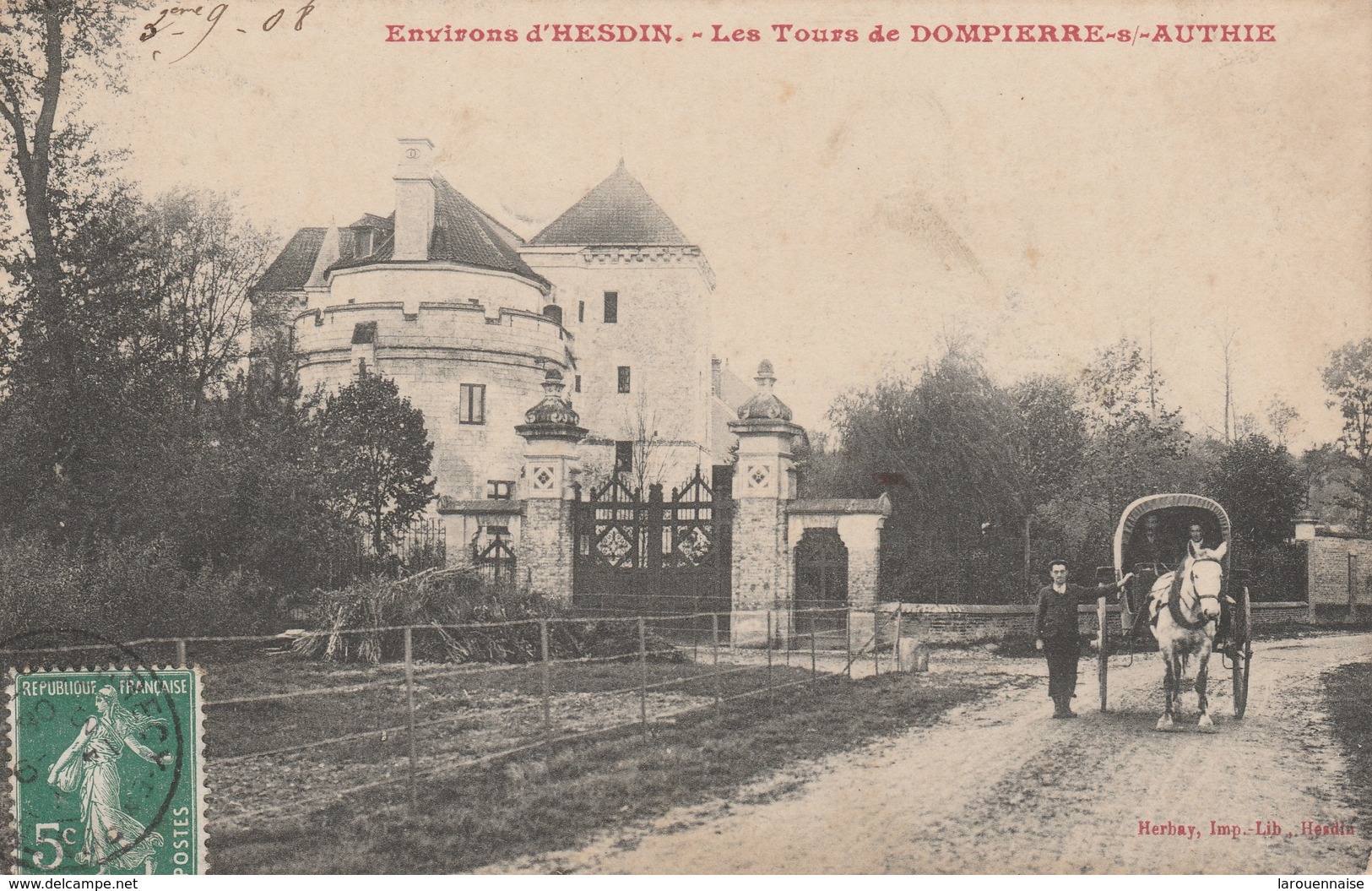 80 - DOMPIERRE SUR AUTHIE - Les Tours De Dompierre Sur Authie - Autres & Non Classés