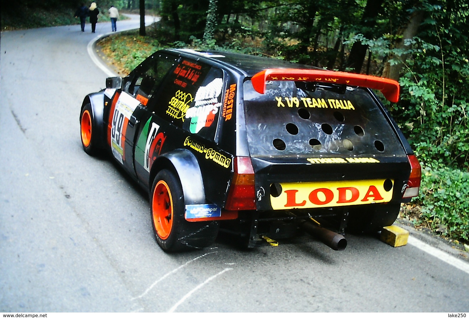 DIAPOSITIVE  SLIDES   AUTO MG ROVER METRO PROTO SLALOM ALPE DEL VICERE' 2001 - Diapositives (slides)