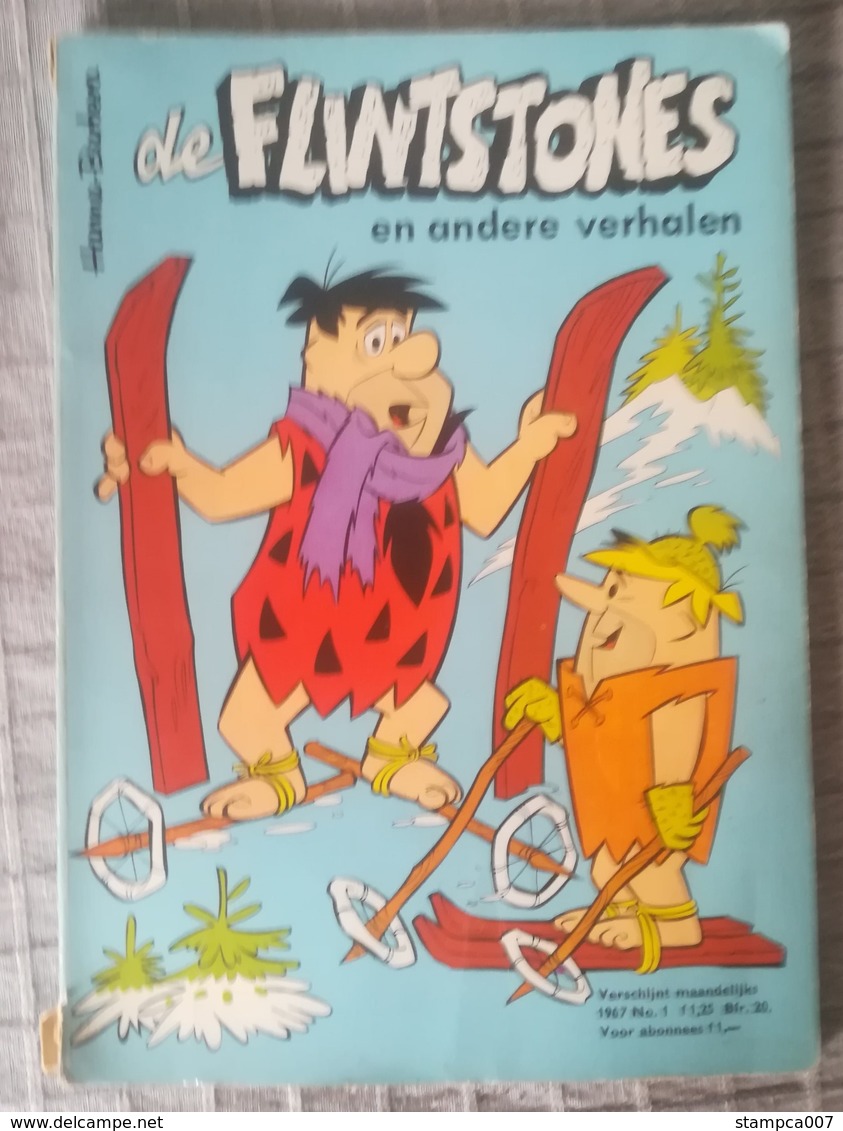 De Flintstones Strip BD Comic Cartoon 1967 Hanna Barbera - Andere & Zonder Classificatie