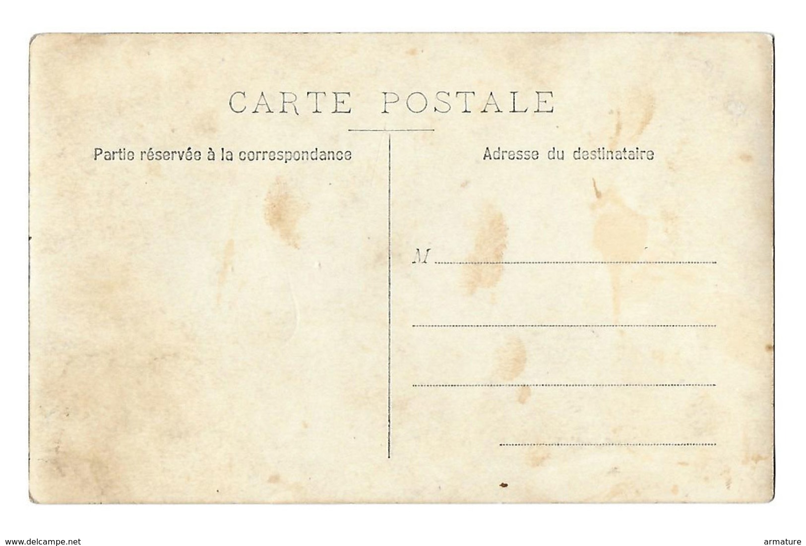 LES PETITES DALLES  Carte-photo Villa Les Aubépines  (recto-verso) - Autres & Non Classés