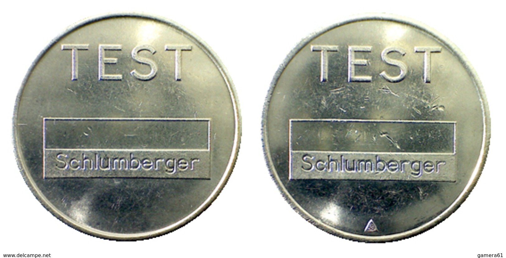 02011 GETTONE JETON TOKEN PARCHEGGIO PARKING PARKMUNZE TEST SCHLUMBERGER - Other & Unclassified